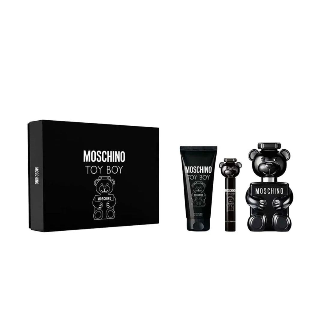 COFFRET MOSCHINO TOY BOY EAU DE PARFUM MEN 100ML + SHOWER GEL 100ML + MINI 10ML — miniatura 2