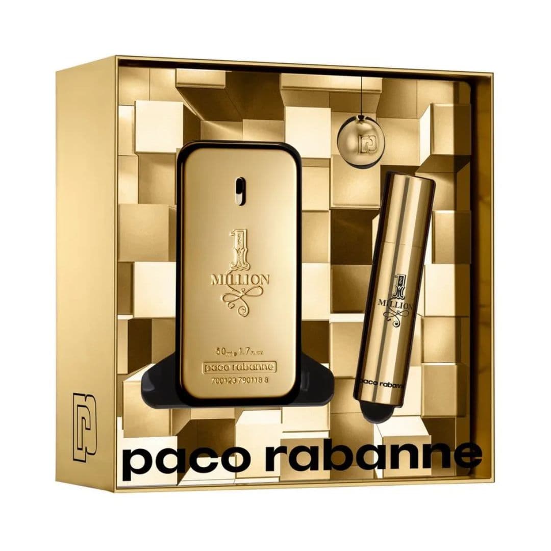 KIT RABANNE 1MILLION EAU DE TOILETTE 50ML + EAU DE TOILETTE 10ML