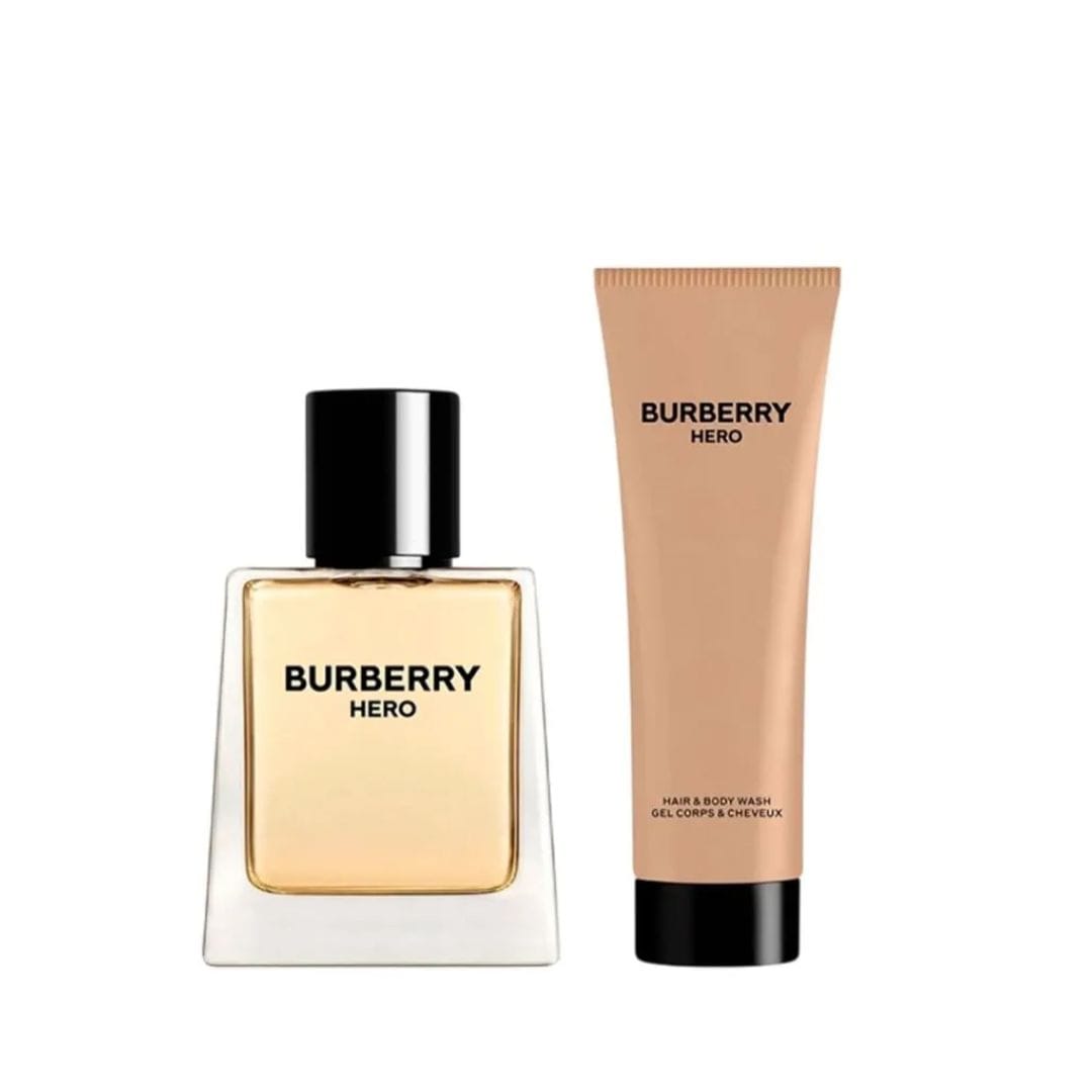 KIT BURBERRY HERO EAU DE TOILETTE 50ML + GEL DE BANHO 75ML – imagem 2