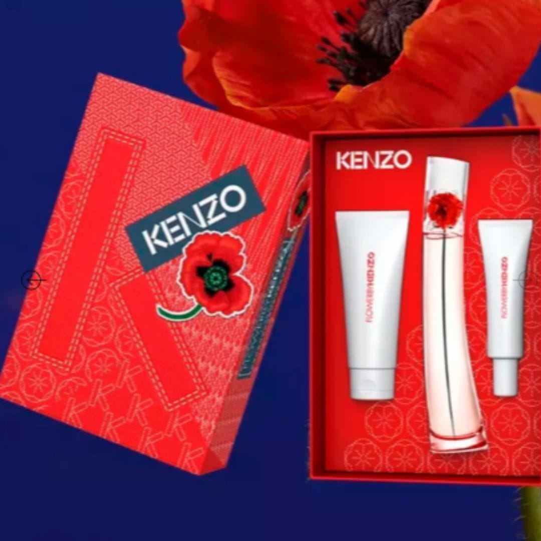 KIT FLOWER BY KENZO L´ABSOLUE EAU DE PARFUM 100ML + 2 LOÇÕES CORPORAL 75ML – imagem 2