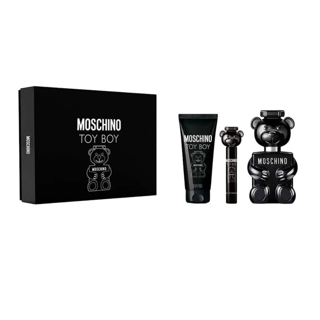 COFFRET MOSCHINO TOY BOY EAU DE PARFUM MEN 50ML + SHOWER GEL 50ML + PERFUMED AFTER SHAVE BALM 50ML